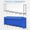 NEX™ Outdoor Firewood Rack with Blue Cover Combo Set